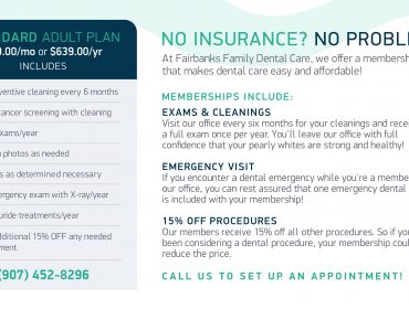 Fairbanks Family Dental, plan slide