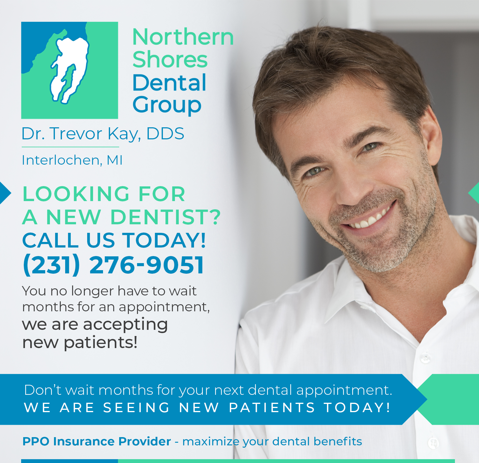 Northern Shores Dental, magazine ad