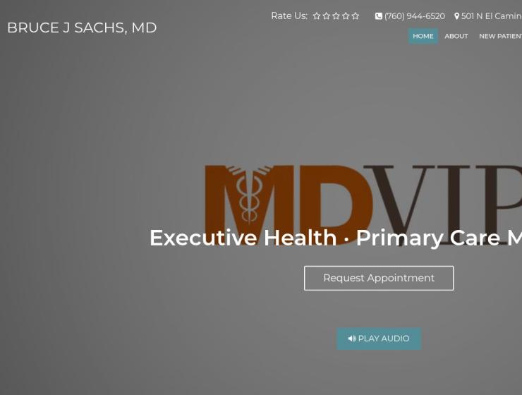 Bruce J Sachs MD