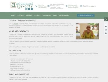 Cataract Awareness Month