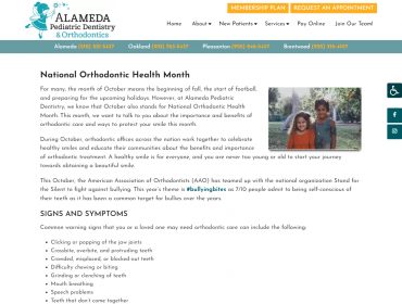 National Orthodontic Health Month