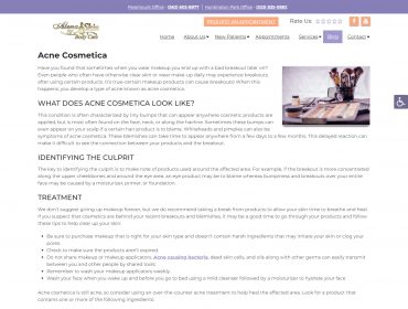 Acne Cosmetica