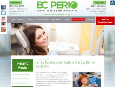 Teeth in One Day Dental Implants