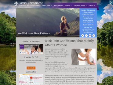 Back Pain Conditions in Women