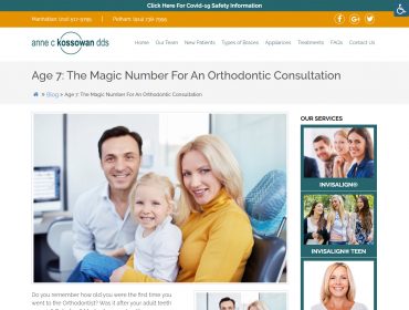 The Age 7 Ortho Consultation